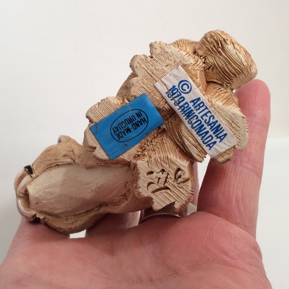 Vintage hand sculpted in Uruguay cougar - Picture 5 of 7